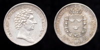 KARL XIV JOHAN (1818-1844). STOCKHOLM. 1/4 riksdaler specie 1831.