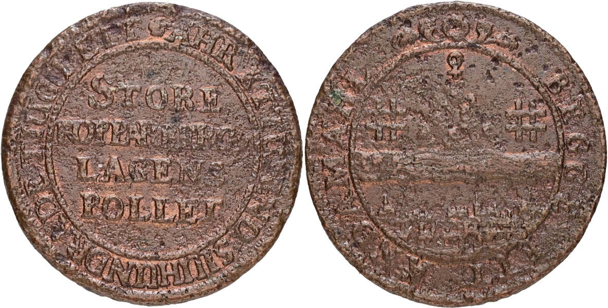 FREDRIK (1720-1751). 10 mark KM 1721.