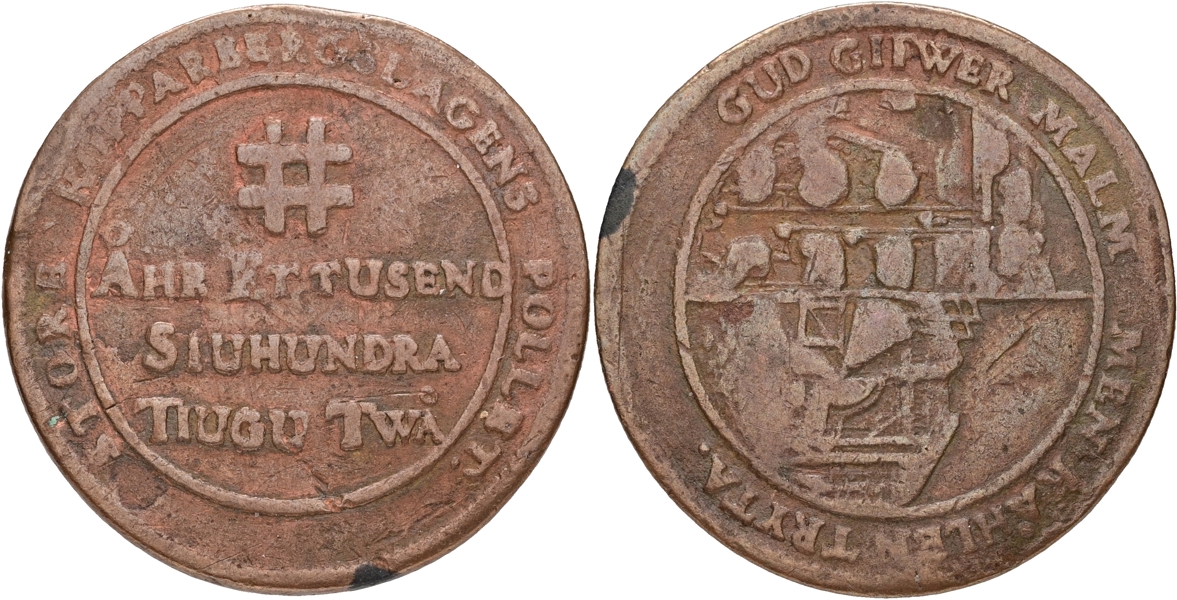 FREDRIK (1720-1751). 5 mark KM 1722.