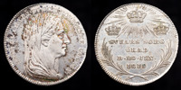 KARL XIV JOHAN (1818-1844). STOCKHOLM. 1/3 riksdaler 1818.