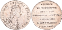 GUSTAV III (1771-1792). 1/3 riksdaler 1772. Kastmynt till kungens kröning.