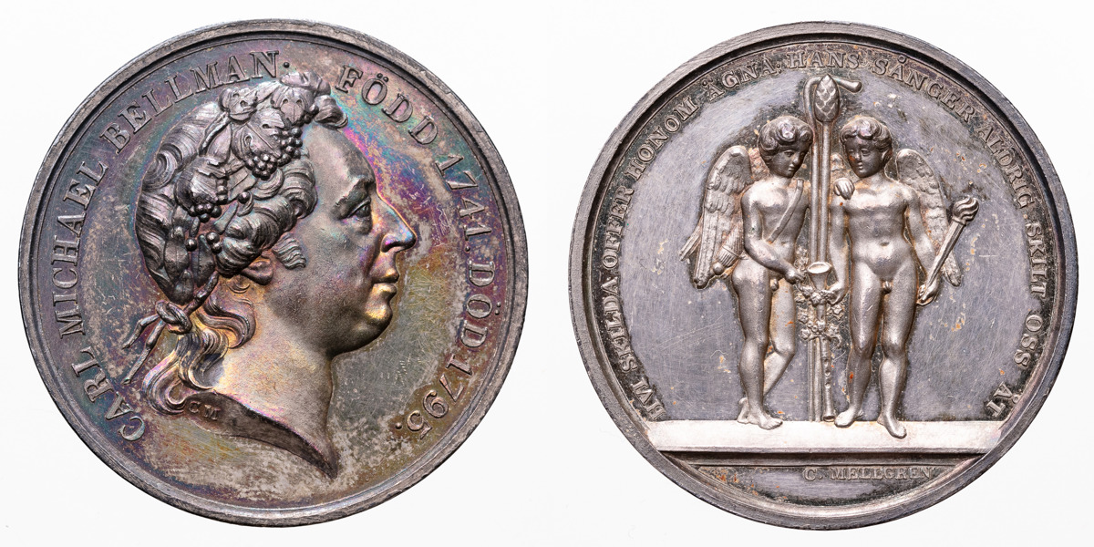 Carl Michael Bellman (1740-1795), skald.