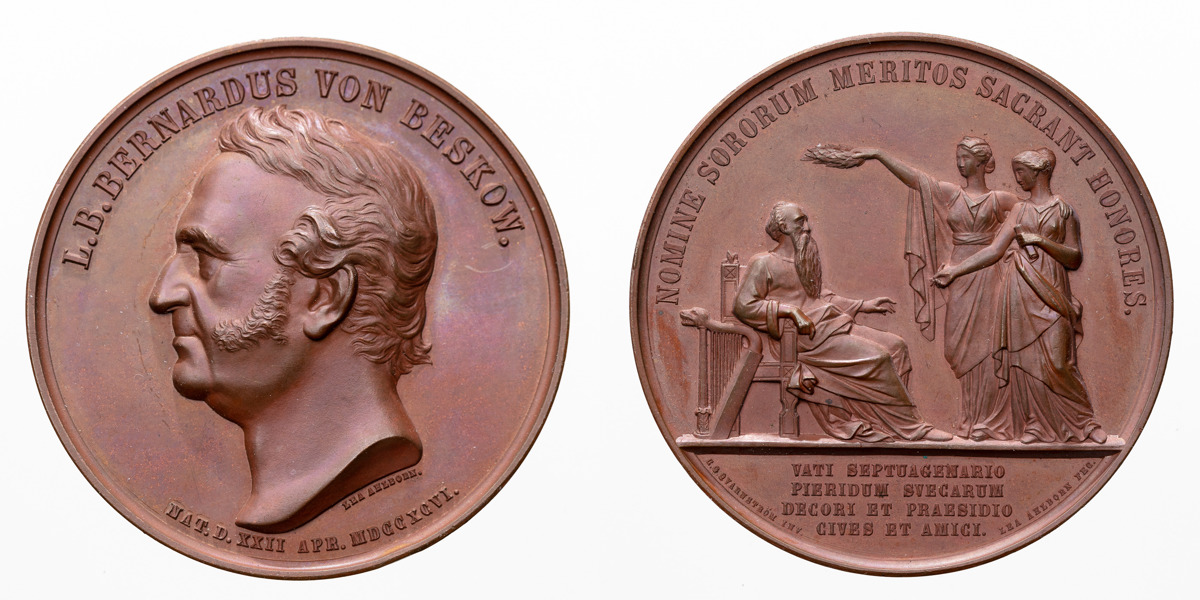 Bernhard von Beskow (1796-1868).