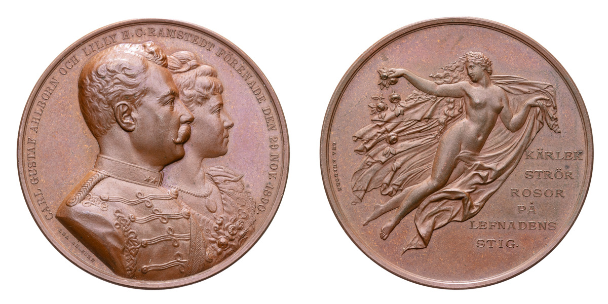 Carl Gustaf Ahlborn och Lilly Ramstedt.