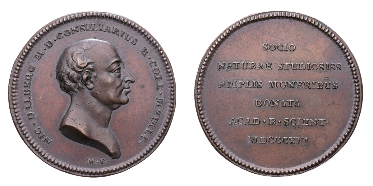 Nils Dalberg (1736-1820), Livmedikus, bergsråd.