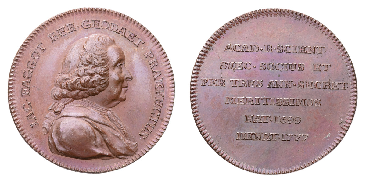 Jakob Faggot (1699-1777), lantmätare.