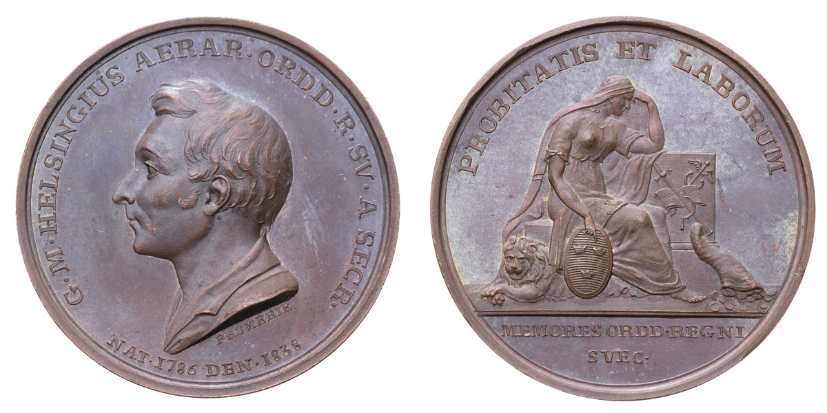 Georg Magnus Helsingius (1786-1838), banktjänsteman.
