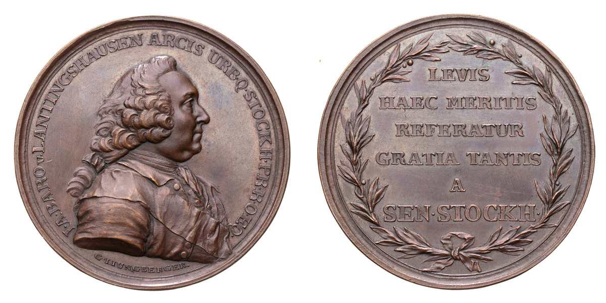Jacob Albreckt von Lantinghausen (1699-1769), militär.