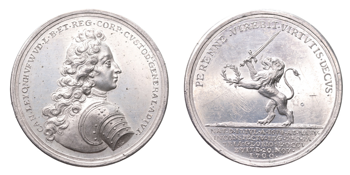 Knut Leijonhuvud (1674-1700), militär.