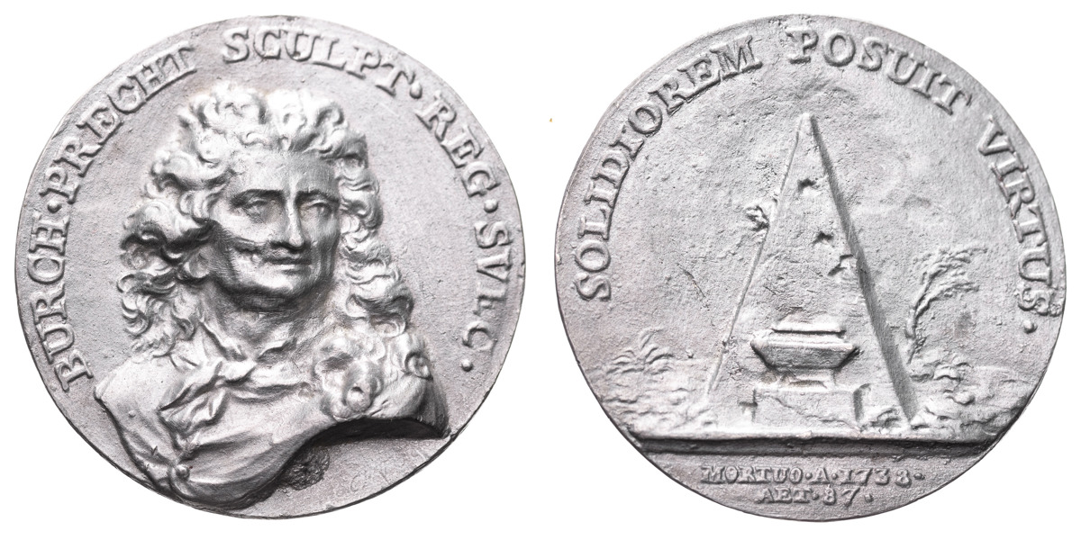 Buchard Precht (1651-1738), hovbildhuggare.