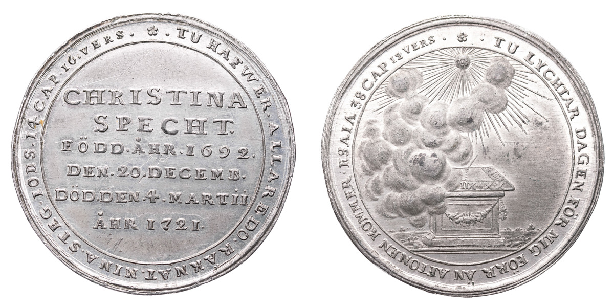 Christina Salberg (1692-1721), fru.
