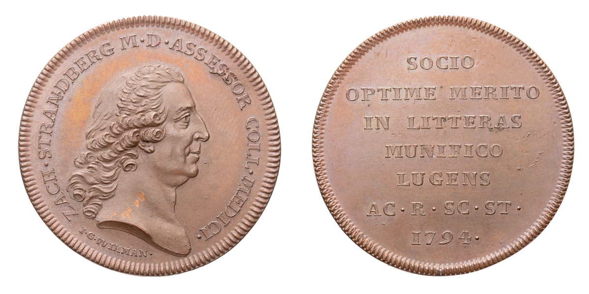 Zacharias Strandberg (1712-1792), läkare.