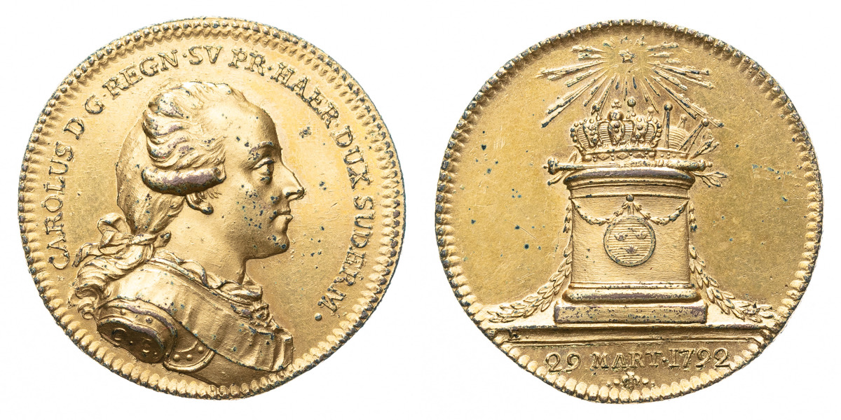 Hertig Karl blir riksföreståndare under Gustav IV Adolf 1792.