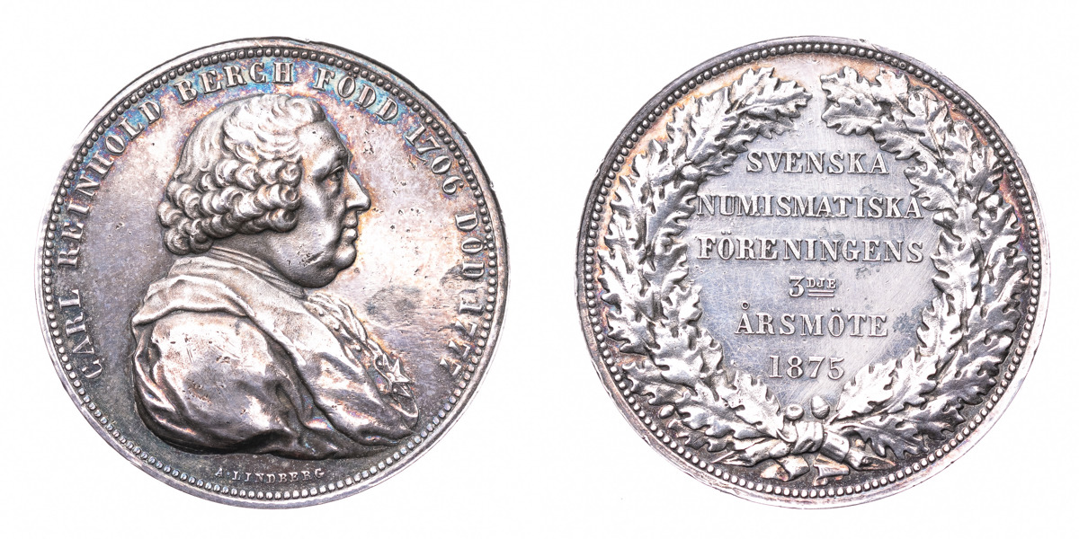 Carl Reinhold Berch (1706-1777) kansliråd, numismatiker.