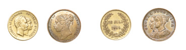 Oskar I och Josephina.