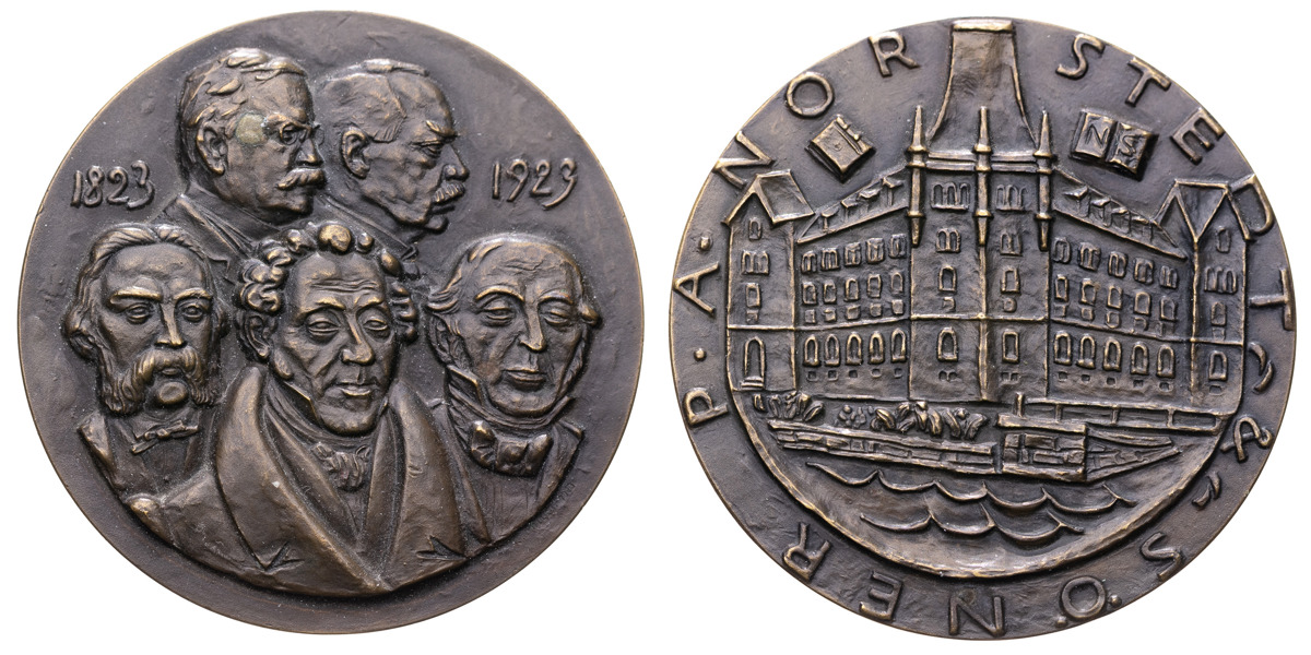 AB P A Nordstedt och söners hundraårsjubileum 1923.