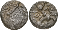 CELTIC BRITAIN, King Commius (45-30 B.C.). AR minim
