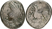 CELTIC CENTRAL EUROPE, NORICUM (2nd century B.C.). AR tetradrachm