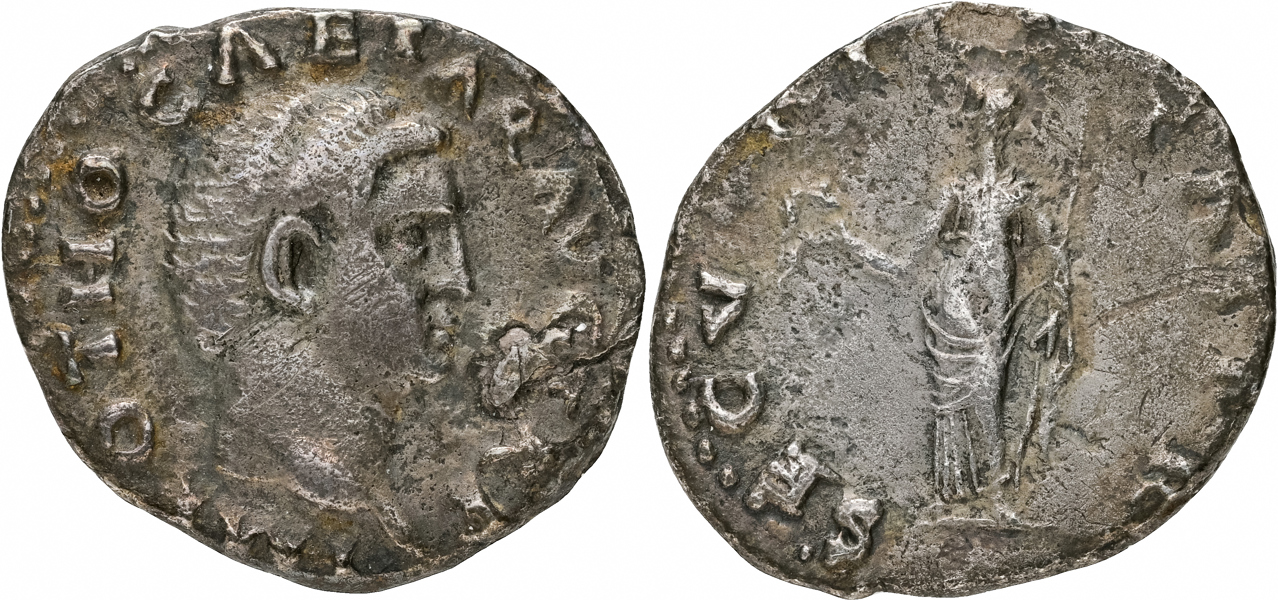OTHO (A.D. 69). AR denarius