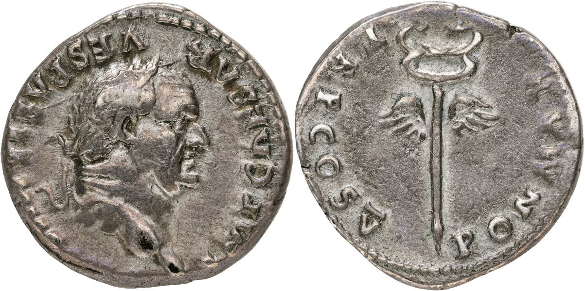 VESPASIAN (A.D. 69-79). AR denarius