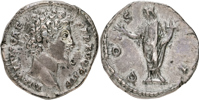 MARCUS AURELIUS as Caesar (A.D. 139-161). AR denarius