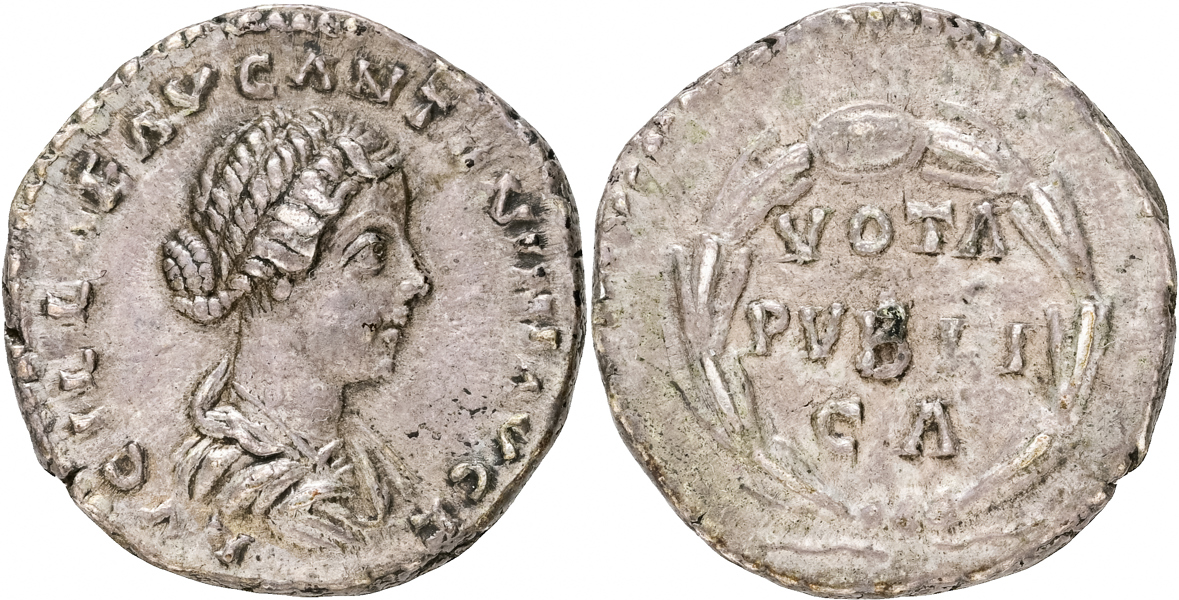 LUCILLA. AR denarius