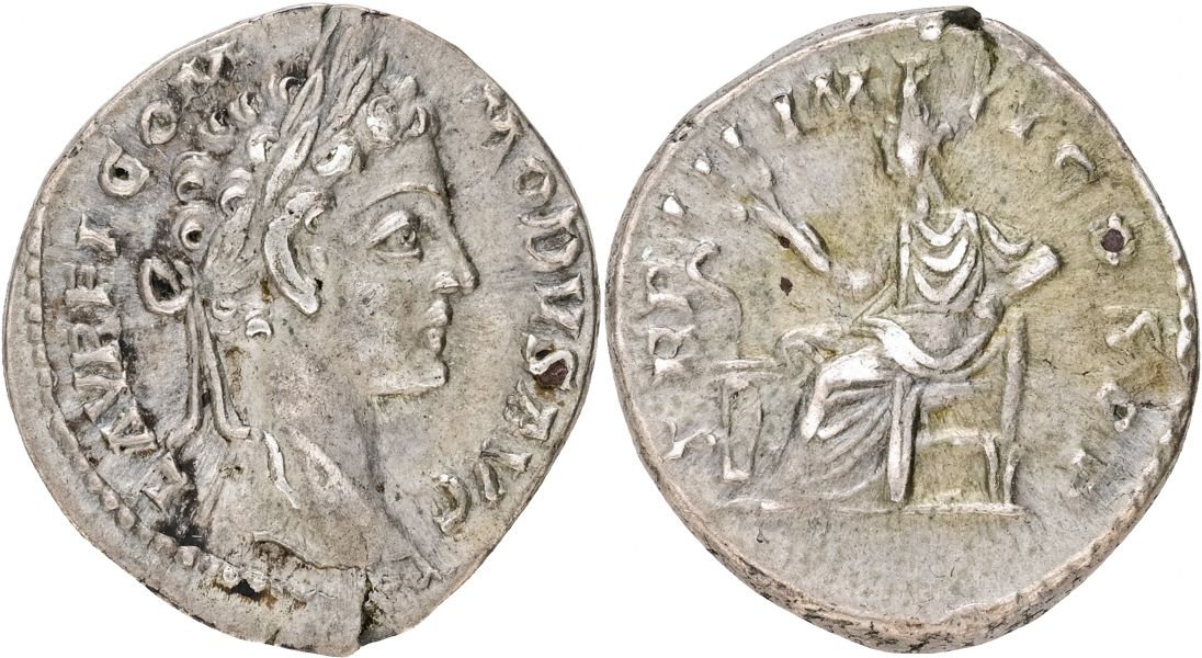 COMMODUS (A.D. 177-192). AR denarius
