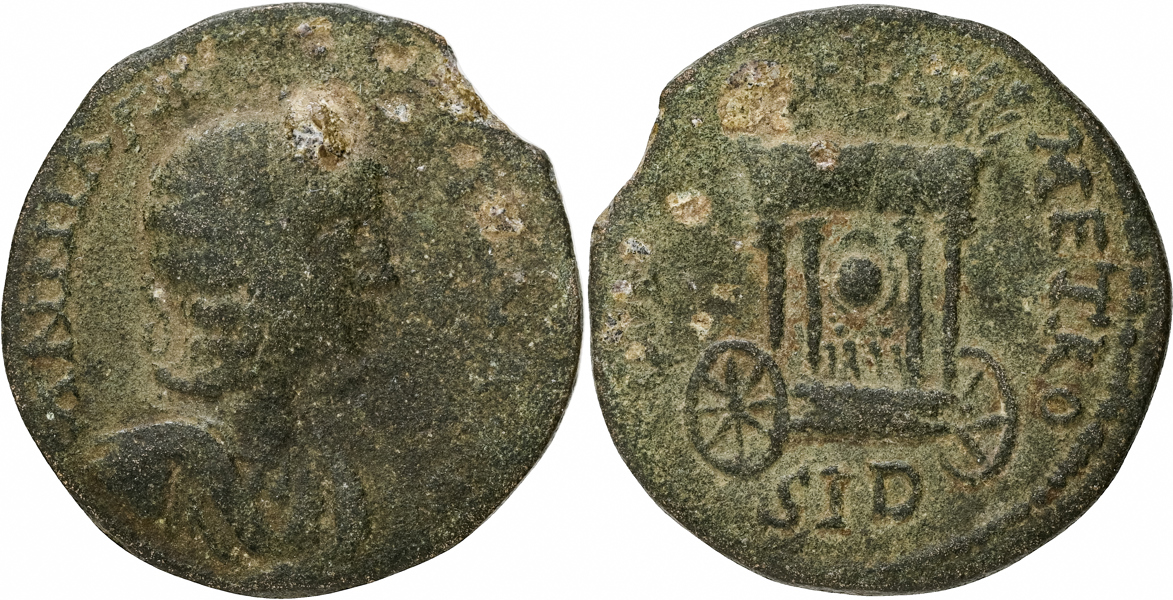 ANNIA FAUSTINA (A.D. 221). AE 26