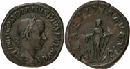 GORDIAN III (A.D. 238-244). AE sestertius