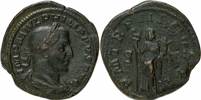 PHILIP I (A.D. 244-253). AE sestertius