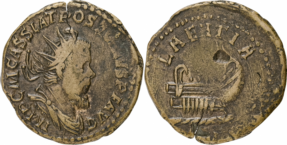 POSTUMUS (A.D. 260-269). AE sestertius