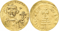 HERACLIUS (A.D 610-641). AV solidus