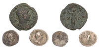 ROMAN COINS. Lot of 3