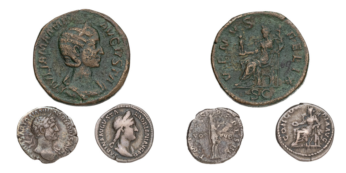 ROMAN COINS. Lot of 3