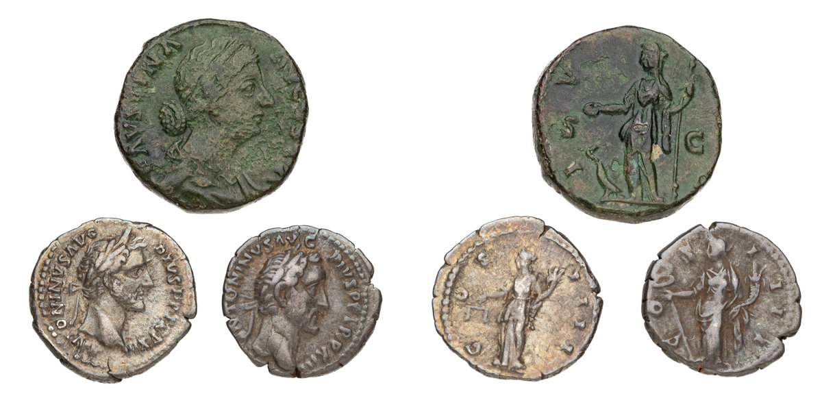 ROMAN COINS. Lot of 3