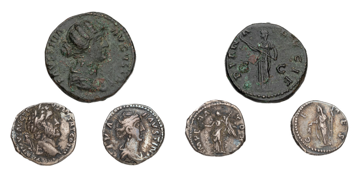 ROMAN COINS. Lot of 3