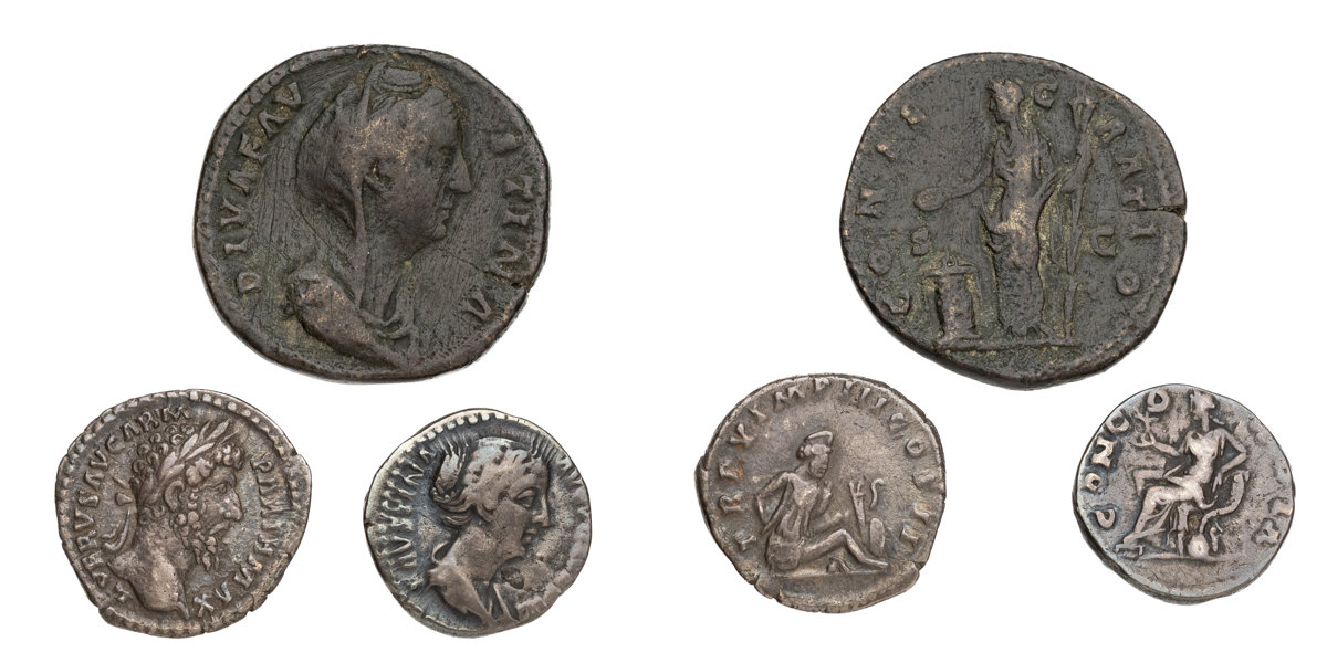 ROMAN COINS. Lot of 3