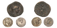 ROMAN COINS. Lot of 3