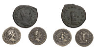 ROMAN COINS. Lot of 3