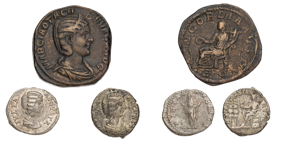 ROMAN COINS. Lot of 3