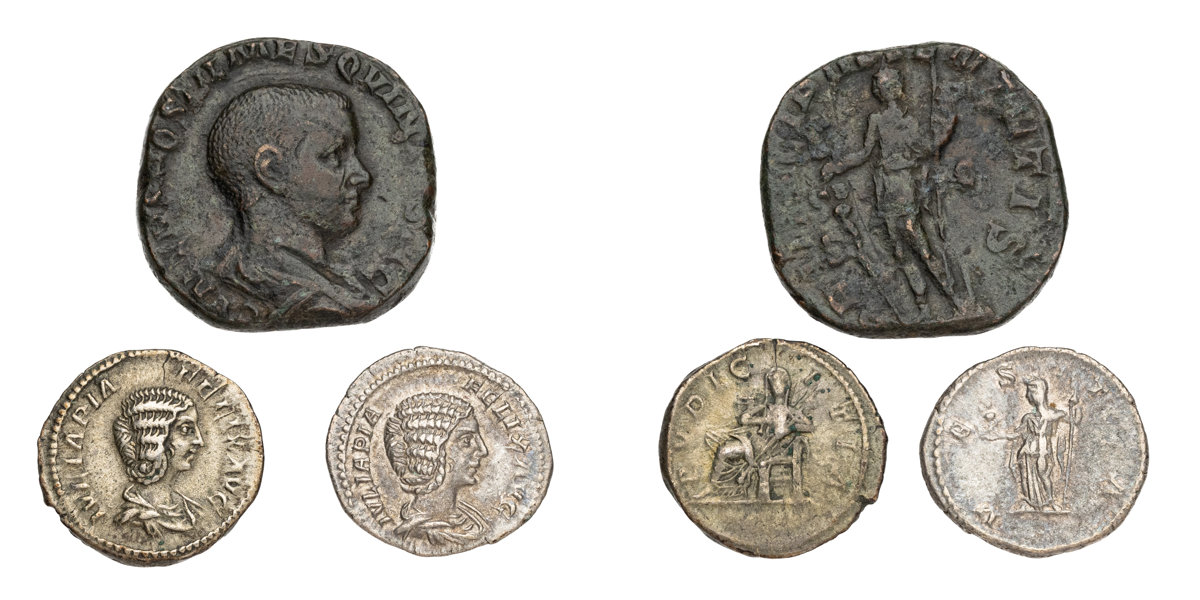 ROMAN COINS. Lot of 3