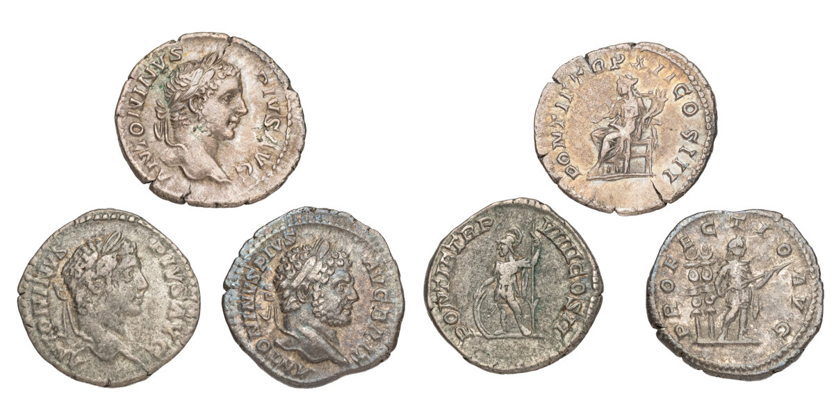 ROMAN COINS. Lot of 3