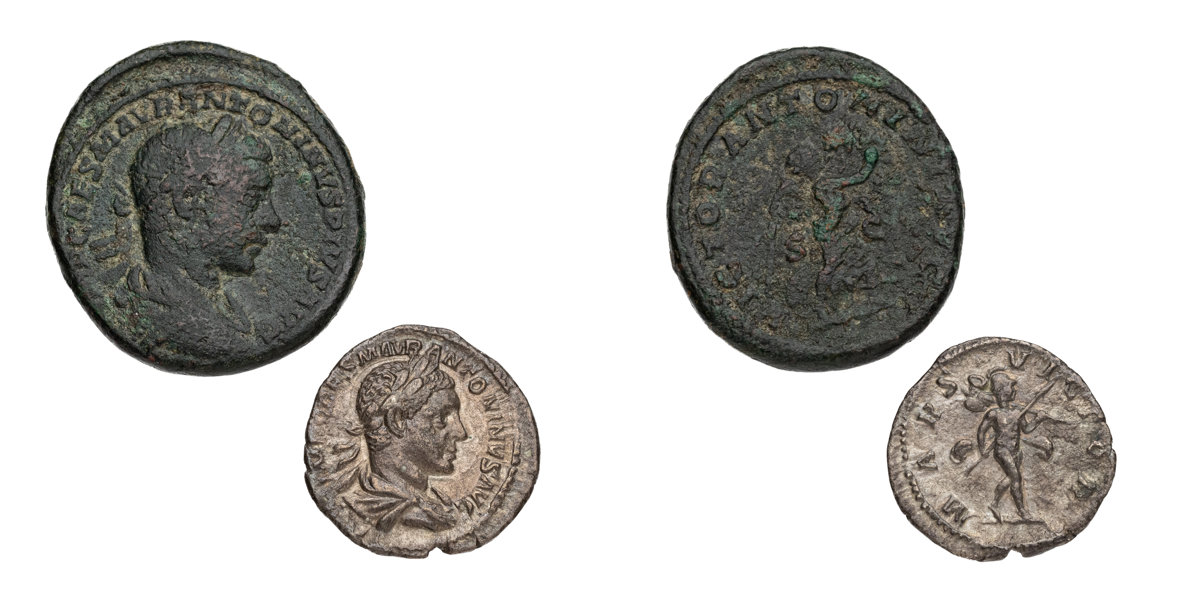 ROMAN COINS. Lot of 2