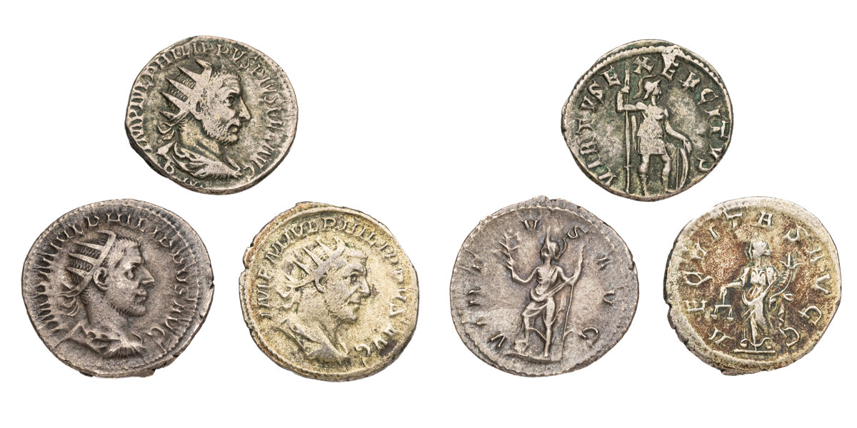 ROMAN COINS. Lot of 3