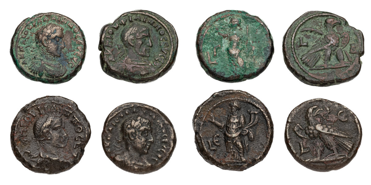 ROMAN COINS. Lot of 4