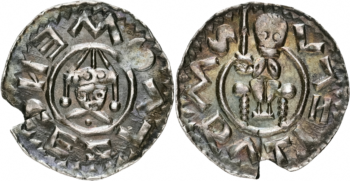 BOHEMIA & MORAVIA. Wratislaw II. Denar