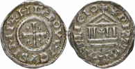 CAROLINGIANS. Louis the Pious. Denier