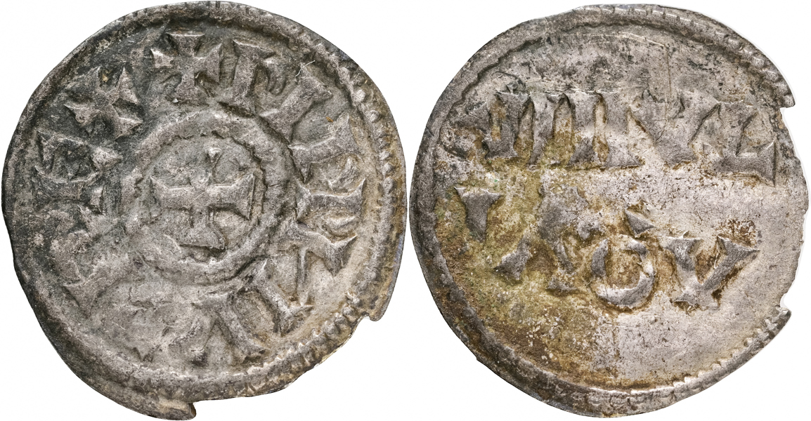 CAROLINGIANS. Pippin II. AQUITAINE. Obol