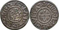 CAROLINGIANS. Charles le Chauve. Le Mans. Denier
