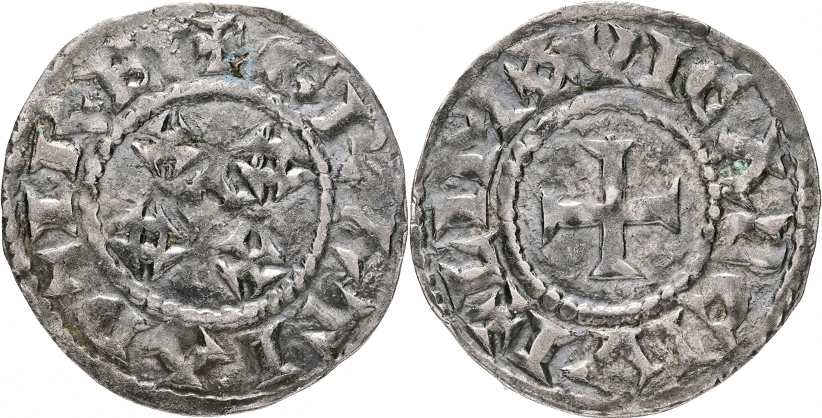 CAROLINGIANS. Odo. Limoges. Denier